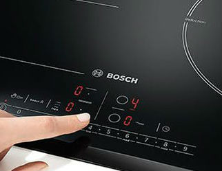 Варочная панель Bosch показывает ошибку